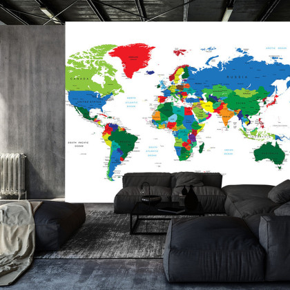 Fototapeta Mapa Świata