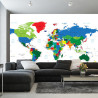 Fototapeta Mapa Świata