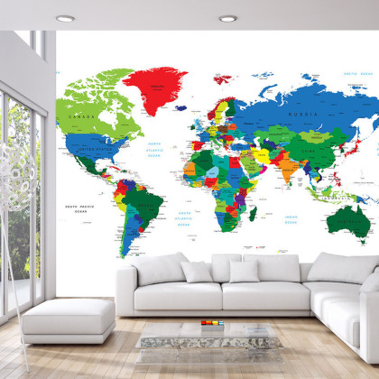 Fototapeta Mapa Świata