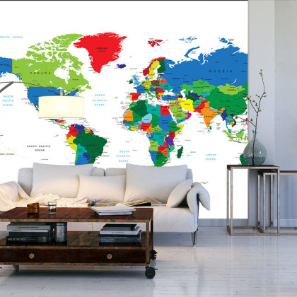 Fototapeta Mapa Świata
