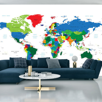 Fototapeta Mapa Świata