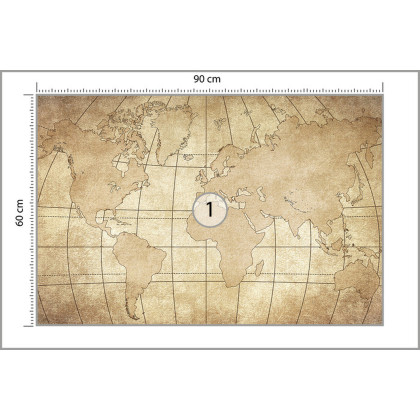 Fototapeta Mapa Świata