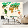 Fototapeta Mapa Dla Dzieci