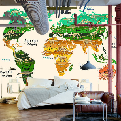 Fototapeta Mapa Dla Dzieci