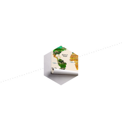 Fototapeta Mapa Dla Dzieci