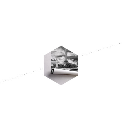 Fototapeta Paryż Czarno-Biała