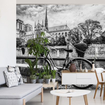 Fototapeta Paryż Czarno-Biała