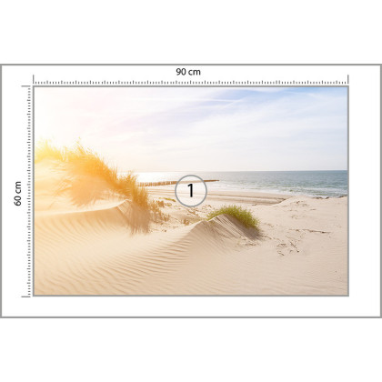 Fototapeta Plaża Morze Wydmy
