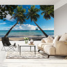 Fototapeta Plaża Ocean Palmy