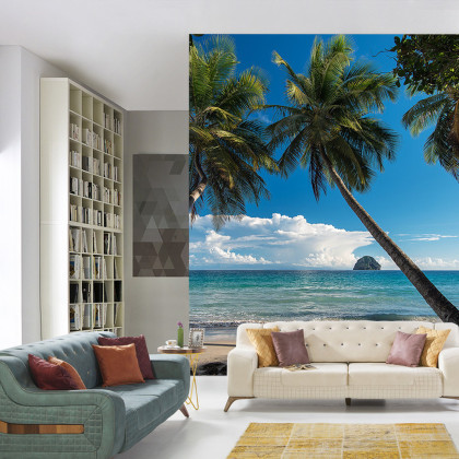 Fototapeta Plaża Ocean Palmy
