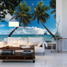 Fototapeta Plaża Ocean Palmy