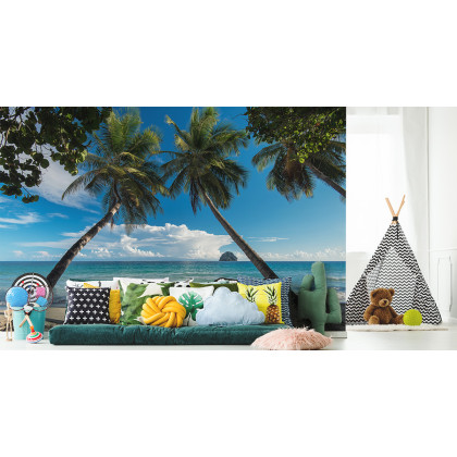 Fototapeta Plaża Ocean Palmy