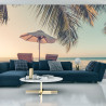 Fototapeta Plaża Ocean Palmy
