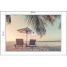 Fototapeta Plaża Ocean Palmy