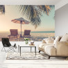 Fototapeta Plaża Ocean Palmy