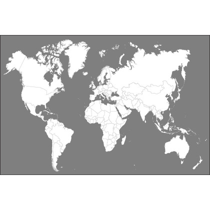 Fototapeta Mapa Świata