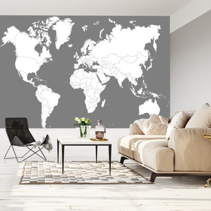 Fototapeta Mapa Świata