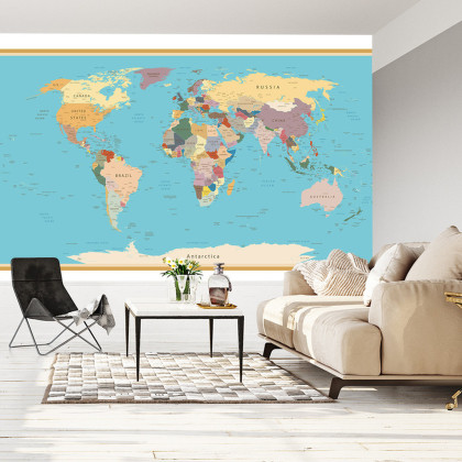 Fototapeta Mapa Świata