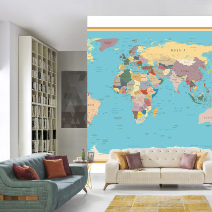Fototapeta Mapa Świata