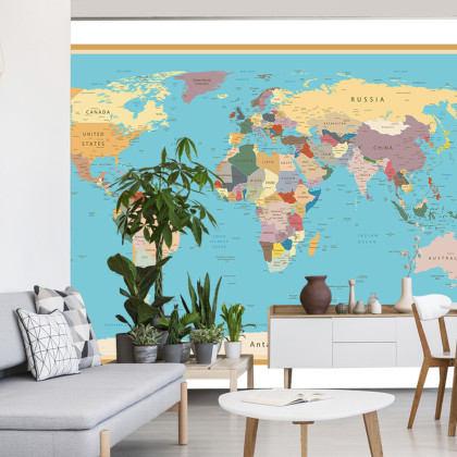 Fototapeta Mapa Świata