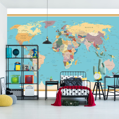 Fototapeta Mapa Świata