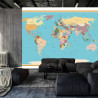 Fototapeta Mapa Świata