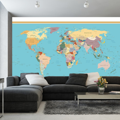 Fototapeta Mapa Świata