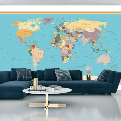 Fototapeta Mapa Świata