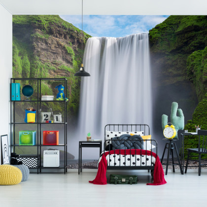 Fototapeta Wodospad Skógafoss