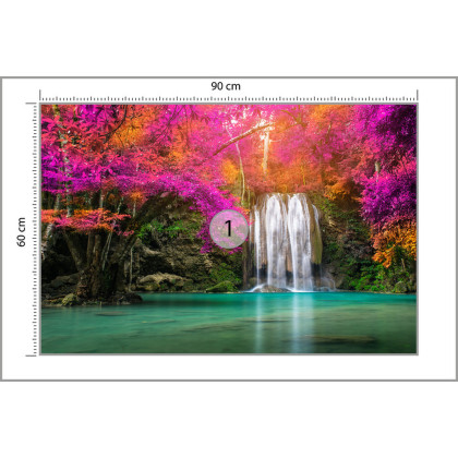 Fototapeta Wodospad Erawan