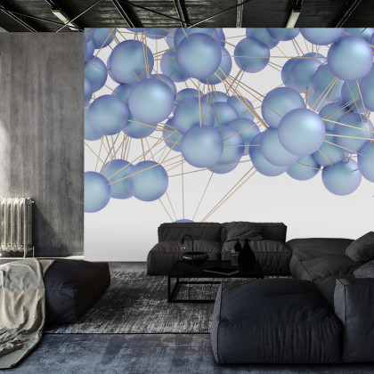 Fototapeta Nowoczesne Kule 3D
