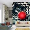 Fototapeta Kula 3D W Tunelu