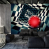 Fototapeta Kula 3D W Tunelu