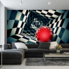 Fototapeta Kula 3D W Tunelu