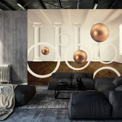 Fototapeta Nowoczesne Kule 3D