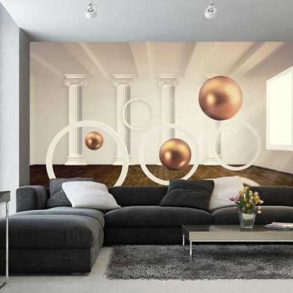 Fototapeta Nowoczesne Kule 3D