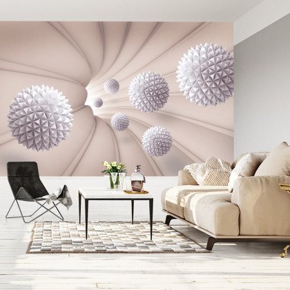 Fototapeta Kule 3D W Tunelu