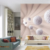 Fototapeta Kule 3D W Tunelu