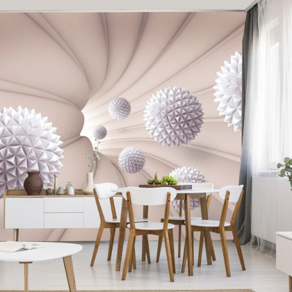 Fototapeta Kule 3D W Tunelu