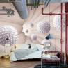Fototapeta Kule 3D W Tunelu