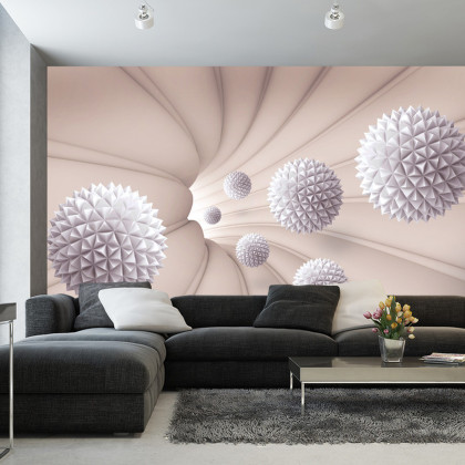 Fototapeta Kule 3D W Tunelu