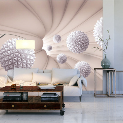 Fototapeta Kule 3D W Tunelu