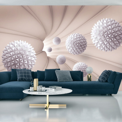 Fototapeta Kule 3D W Tunelu