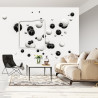 Fototapeta Kule 3D Czarno-Białe