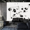 Fototapeta Kule 3D Czarno-Białe