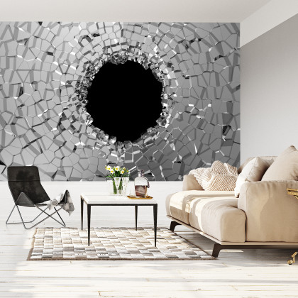 Fototapeta Abstrakcyjny Tunel Efekt 3D