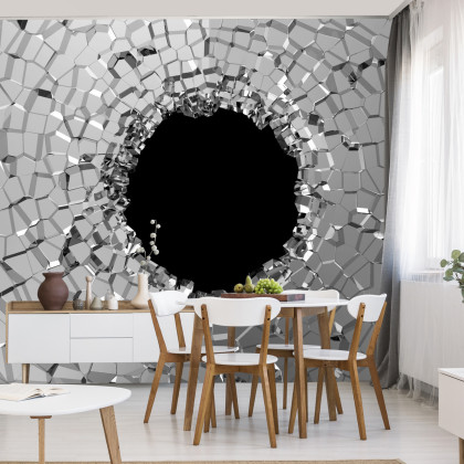 Fototapeta Abstrakcyjny Tunel Efekt 3D
