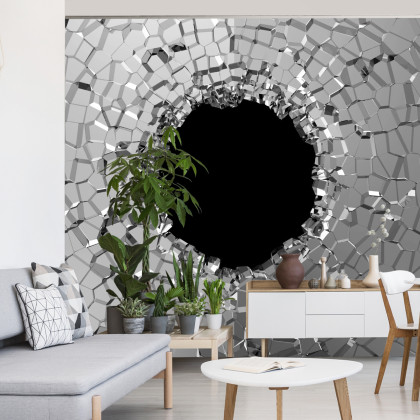 Fototapeta Abstrakcyjny Tunel Efekt 3D