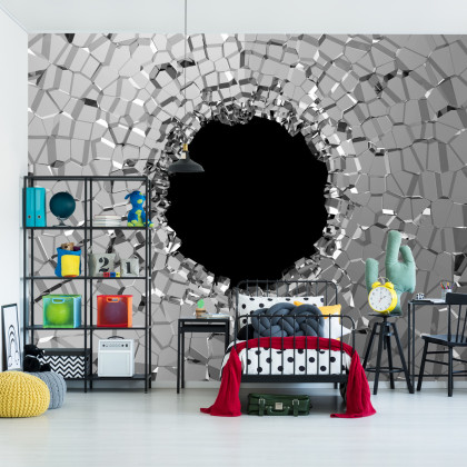 Fototapeta Abstrakcyjny Tunel Efekt 3D