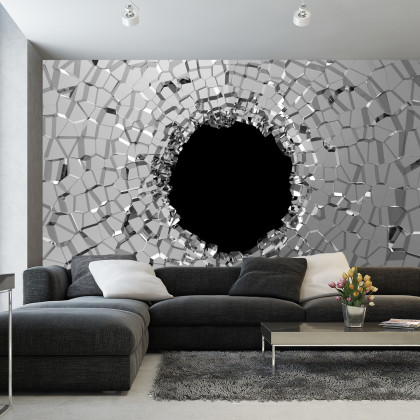Fototapeta Abstrakcyjny Tunel Efekt 3D